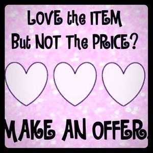 happy to accept re-salable offers💐💐